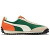 Puma Fast Rider Dream Skórzane Siateczkowe Retro Niskie Top Lifestyle Trampki Trampki Unisex Białe Zielone Brązowe 393993-01