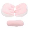 W Shaped Pillow for Women Cotton   Travel Belly Support Maternity   Pillow for Side Sleepers