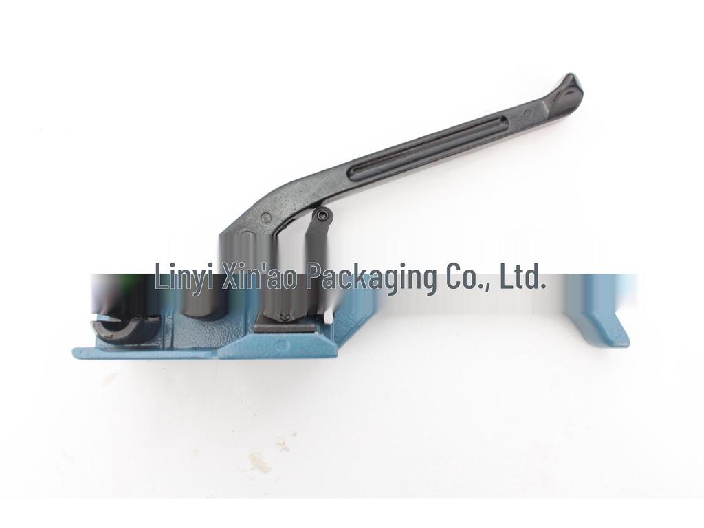 Flexible Faserband-Verpackungsmaschine mit Spanner und Schnallen für 20, 25, 32, 50mm Bänder