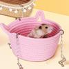 Small Animal Hammock Cage Accessory Rest Sleep Pet House Rat Sleeping Nest for Animals