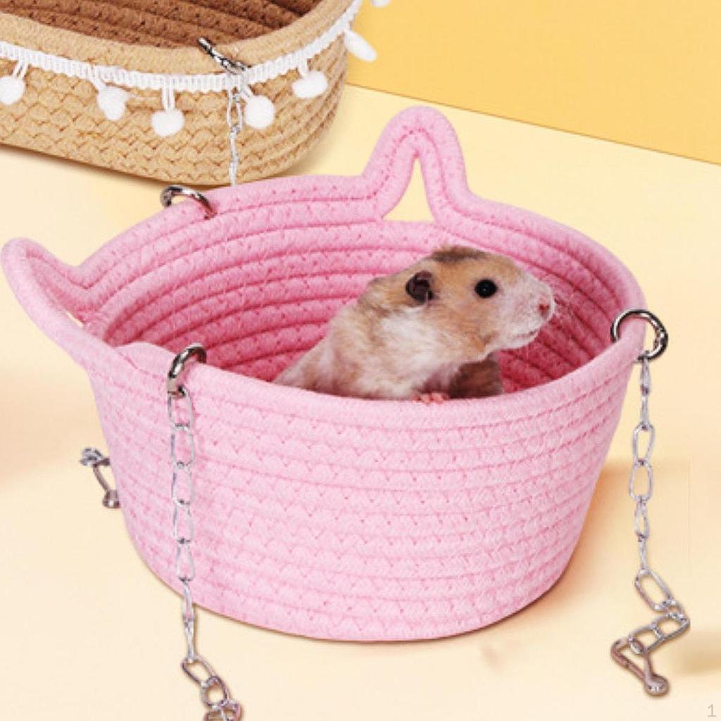 Small Animal Hammock Cage Accessory Rest Sleep Pet House Rat Sleeping Nest for Animals