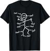 Ow Ow Ow T-Shirt, Ow Ow Ow Ow Character T-Shirt, Funny Chronic Pain Awareness T-Shirt
