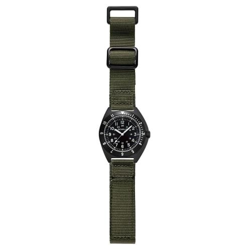 Benrus TYPE-2-BK-COMBAT-KH Men's Watch, Black/Khaki