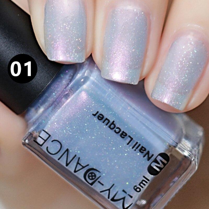 

Новый популярный блестящий лак для ногтей, быстросохнущий, долговечный, блестящий, для дизайна ногтей, 12 цветов на выбор