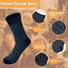 5 Paar Wintersocken für Herren, Business-Socken, neue klassische Thermo-Socken, warm, verdickt, Retro-Schnee-Socken, lässig