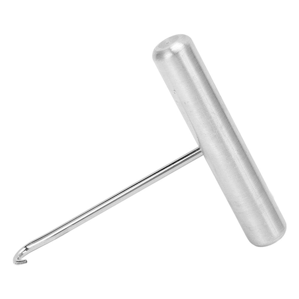 Stainless Steel Racket String Assistance Puller Durable Arc Silver Racquet Pull Hook Racket Stringing Tool Tennis Rackets