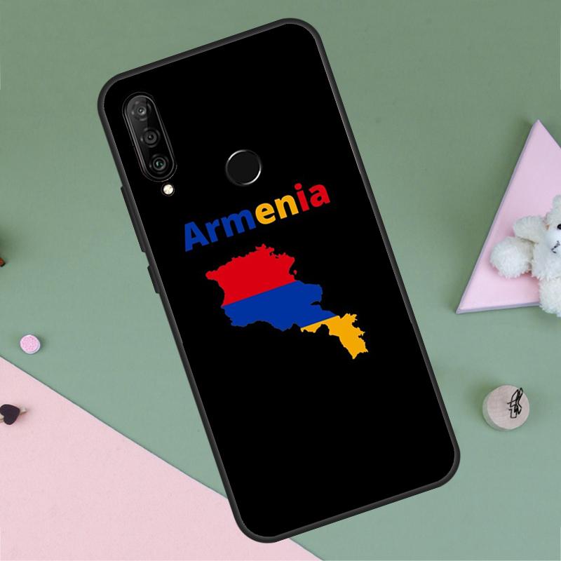 Armenia Armenian Flag For Huawei P20 P40 Lite P60 P30 Pro Nova 5T 9 10 SE 12s 12i 11i Y90 Y70 Y60 Y61 Y72 Y91 Case