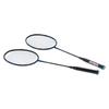 2 Player Badminton Racquets Set Lightweight Carbon Composite Double Rackets for Adults