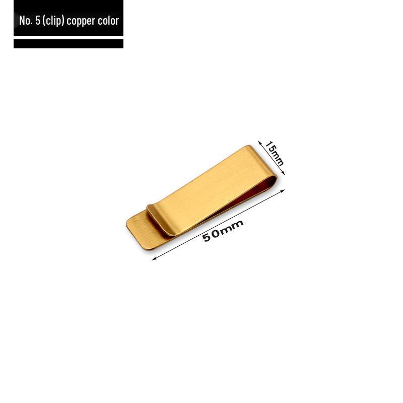 Vintage Paper Clip Notebook Accessories - Multipurpose Pen Clip Stationery with Custom Logo