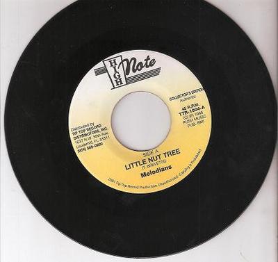 7palcová deska MELODIANS / CHARLIE ACE - Little Nut Tree / Creation Version NONE High Note Jamajský Reggae, Ska & Dub Použitá