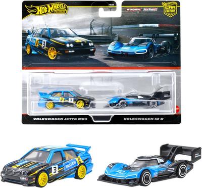 Hot Wheels 2024 Car Culture Volkswagen Jetta MK3 Volkswagen ID R Premium VW 2-Pack