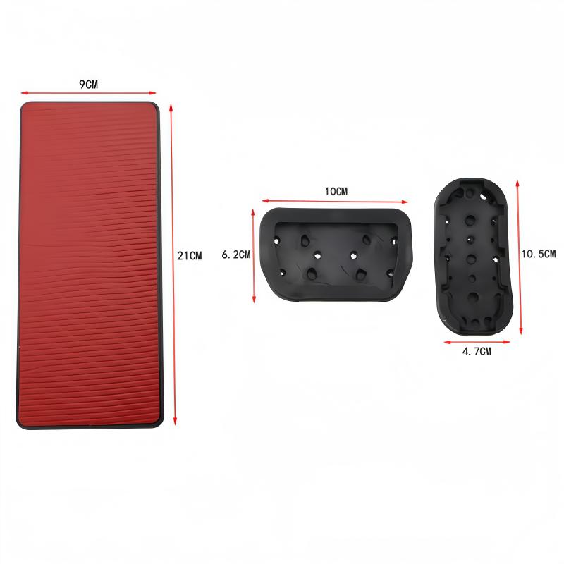 Car Pedals for Toyota C-HR CHR 2016 - 2024 Stainless Steel Accelerator Fuel Gas Brake Foot Rest Pedal Pad Cover AT Accessories