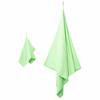 Sports Towel Set 2 pcs Green Fabric