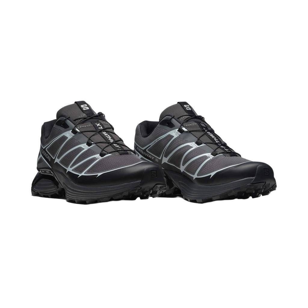 Salomon Xt-Pathway 2 Comfortable Versatile Durable Low-Top Casual Trail Marathon Running Shoes Unisex sneaker Gray Black 478080