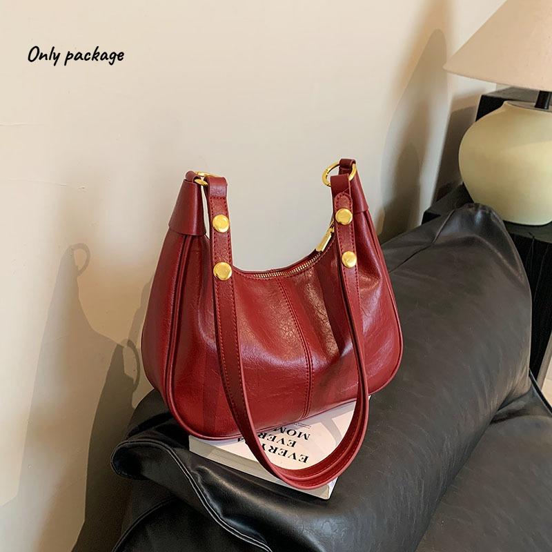 

Advanced Handbag for Women New Fashionable Commuting Single Shoulder Armpit Bag Retro High-value Versatile Crossbody Bag