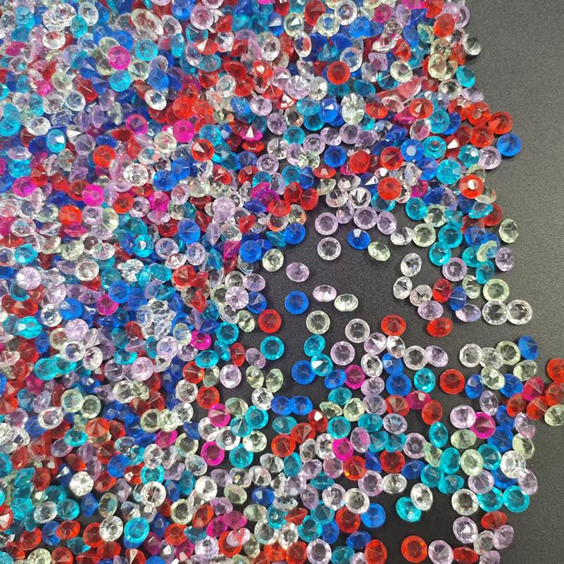 WTEMPO Random Color Artificial Diamond Kit for Vase Fillers Wedding Supplies Craft Making Bridal Party Decorations Home Decoration Vase Filler