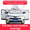Full Coverage Sunshades For Volkswagen VW Golf 7 Mk7 2013 2014 2015 2016~2021 Car Sunscreen Privacy Blocks Anti-UV AccessoriesWindshield Sunshades 1
