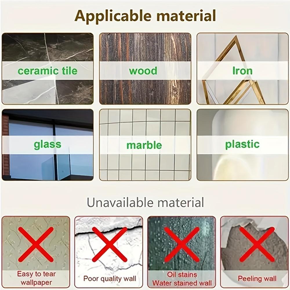 12/24pairs Heavy-Duty Double Sided Adhesive Mounting Strips Interlocking Tape  Reusable Sticky Back Tape for Hanging Organizing