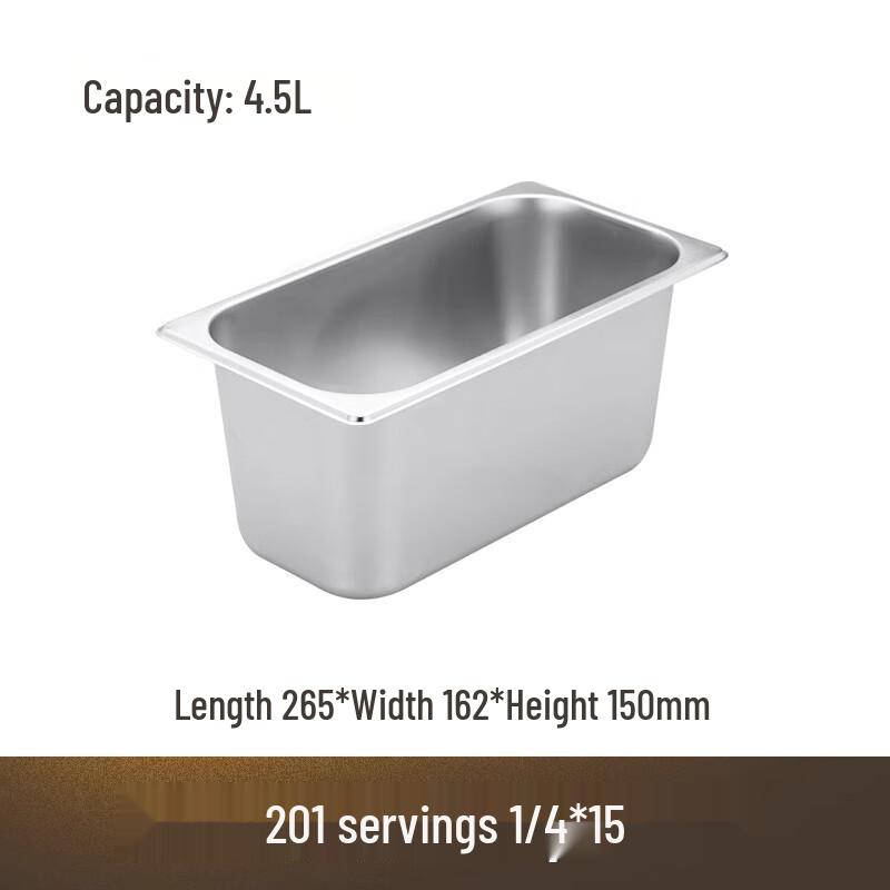 

AVADEN Stainless Steel Gastronorm Food Pan with Lid