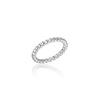 LUNNE 14k 2.5mm Bubble Ball Line Ring (14k Gold) #LFR09