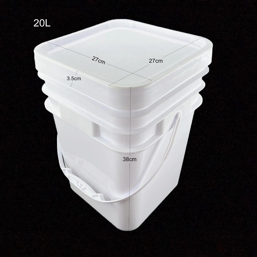 Equipment Portable Professional Supplies with Gate and Lid Storage Bucket