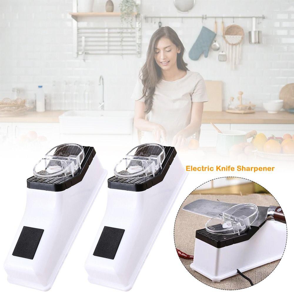 USB Interface Automatic Electric Knife Sharpener Quick Sharpening Knife Polishing Tool Home