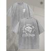 European Size SM Heavy  Double-Sided Fishing Design with an Inspirational Bible Verse, Retro Street Style, Suitable for Outdoor Casual Wear