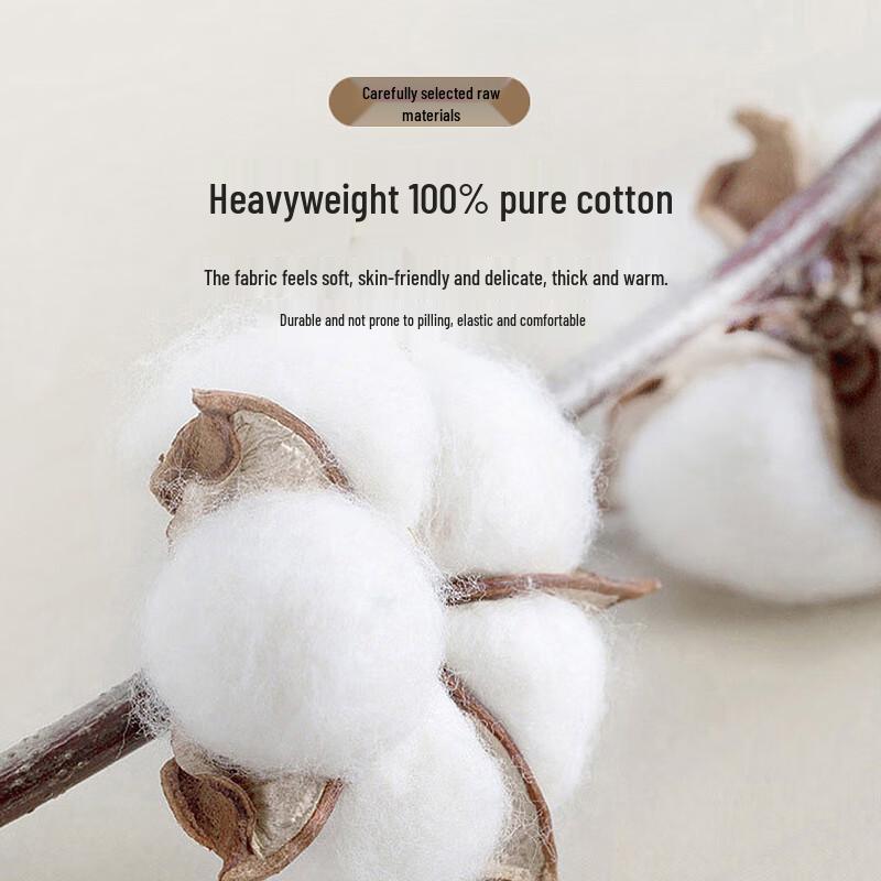 Men's 100% Cotton Heavy Knit Crew Neck Sweater