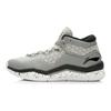 Li Ning Wow 3 Trendy Shock Absorbing Non-Slip Mid-Top Basketball Shoes Unisex sneaker Gray Black ABAK031-1