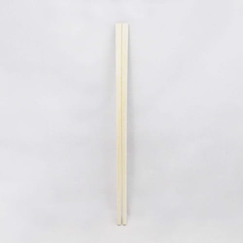 Yamato Bussan Love Green Genroku Chopsticks, 100 Pairs In a Bag, 1.2cm Wide X 20cm Long, Commercial Use, Product Number 20056
