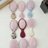Scalp Massage Airbag Comb Rhinestones Hair Styling Tool Sweet Acetate Air Cushion Comb  Hair Care