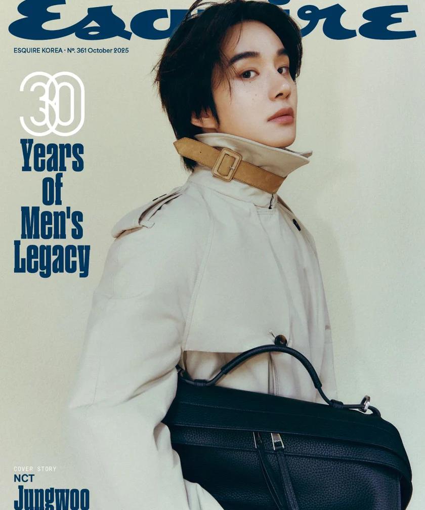 ESQUIRE Korea 2025 OCTOBER Baekhyun, Jungwoo, Ahn Hyo Seop, Yang Se Jong, Lee Soo Hyuk, Ryu Seung Bum, Lily