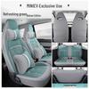 Wuling Hongguang MINI EV Macaron Seat Cushion Cover: Full Surround, Universal Fit for First & Second Gen, All Season Use.