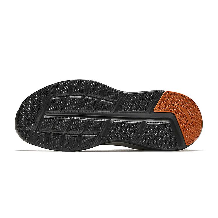 Anta Cushioning Slip Resistant Abrasion Resistant Low Top Running Shoes Men's Chalk 112617713-3