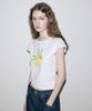 SINOON Sn Yellow Blossom T-Shirt (White)