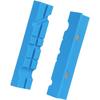 Standard 512 Inch Vise Jaw Pads for Woodworking For Metal Plastic Use with Multi Slot Groove and Magnet Set of 2