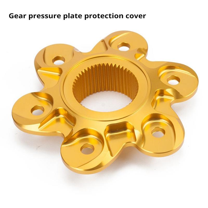 A51K-Rear Sprocket Cover Rear Sprocket Cover For Ducati Panigale Motorcycle Gear Carrier Flange Cover Black