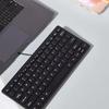 USB Wireds Slim Mini Keyboards 78 Key Ergonomic for Business Office Desktop Laptop