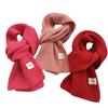 New Arctic Velvet Skin Friendly Knitted Scarf for Women Winter College Style Soft Korean Style Couple Travel Warm Scarf