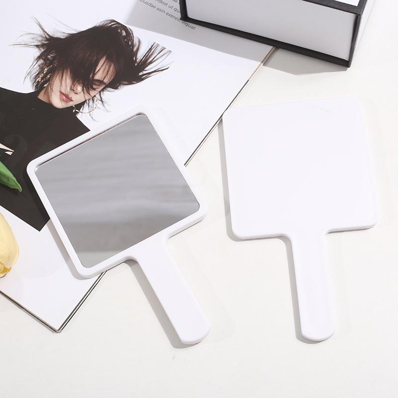 Portable High-Grade Handheld Makeup Mirror: Square Travel Beauty Gift