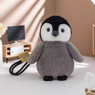 Cute Penguin Stuffed Pendant Cartoon Penguin Soft Pillow Penguin Plush Keychain  Kids Couple