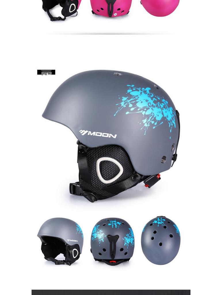MOON Snow Ski Helmet: Winter Sports Safety Head Protection