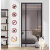 Side-Open Magnetic Door Curtain Summer Mosquito & Fly Proof Home No Punching Magnetic Screen Door Curtain Anti Mosquito Insect Fly Bug Door Curtain