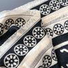 Simple Style Large Grid Temperament Double-sided Imitation Cashmere Scarf Winter High-end Warm Shawl