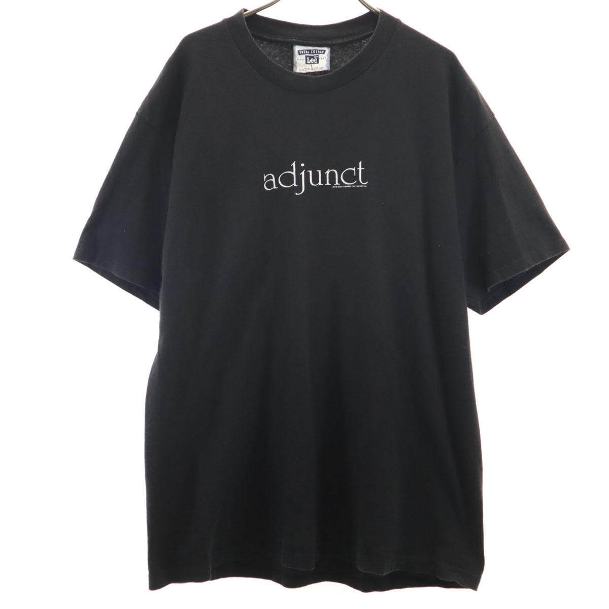 

Lee 90s Made in USA Old Short sleeve T-shirt L black Men s Used