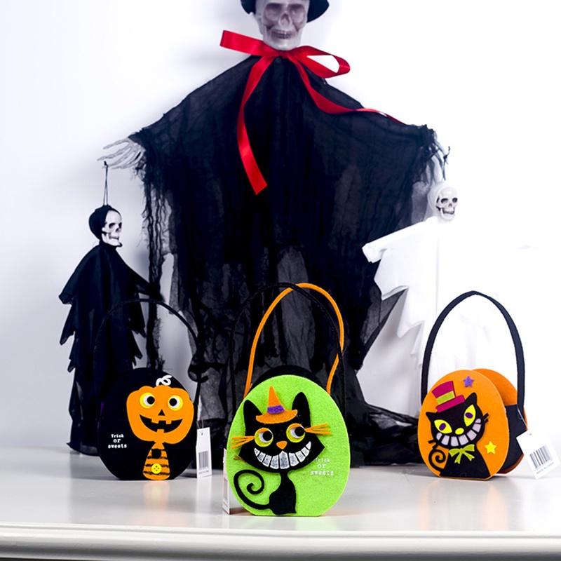 Urocza Halloweenowa Torba na Cukierki z Dyni DIY na Festywne Uroczystości Dziecięce