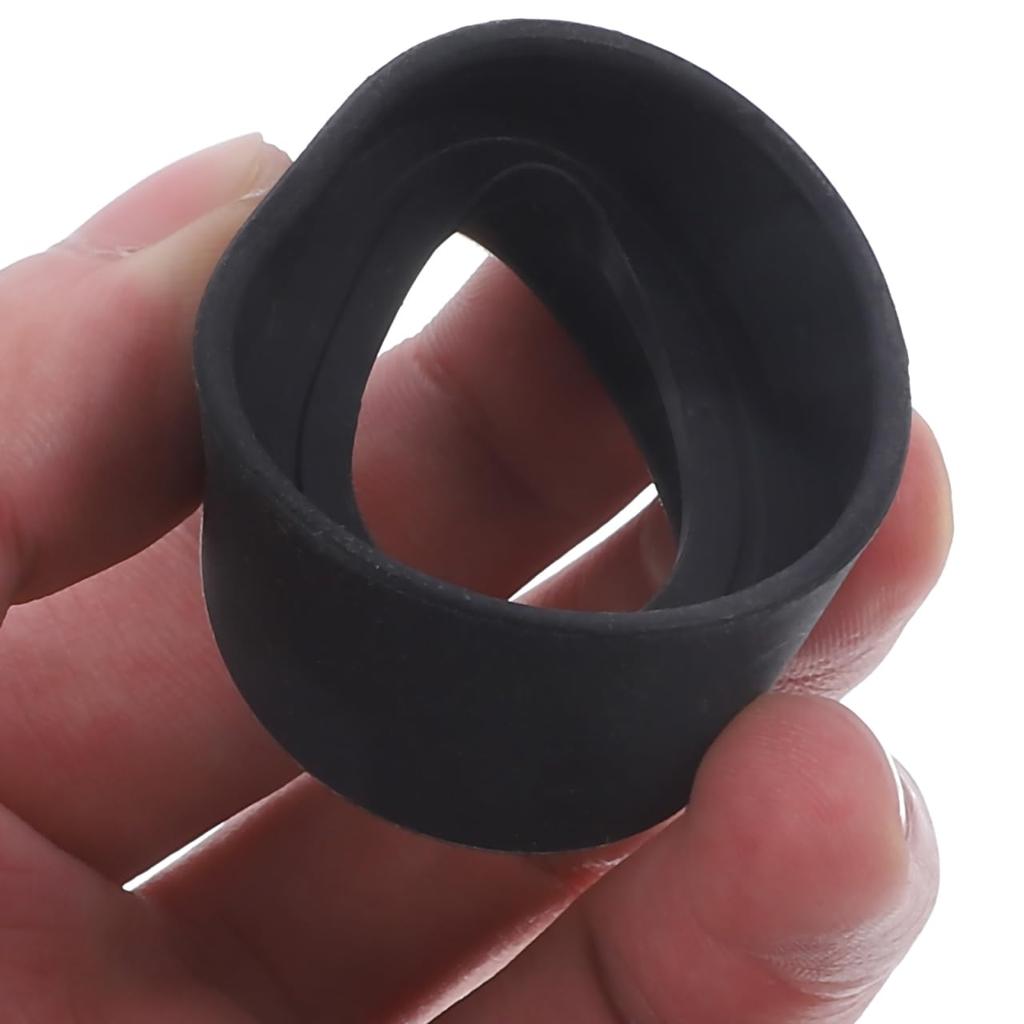 NUOLUX Microscope Eyepiece Rubber Eye for Rubber Eye Eye Slide Vibration Silicone Lens Eye Shield Eye Lightweight Cover, Shield, 34-37mm Compatible,