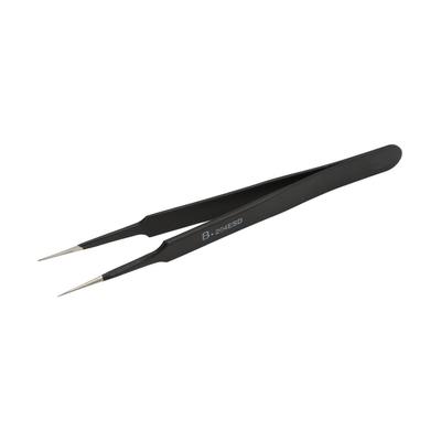 MELHOR Pinça B204ESD Ponta Plana Avançada Antiestática Resistente a Ácido Temperada Precisa