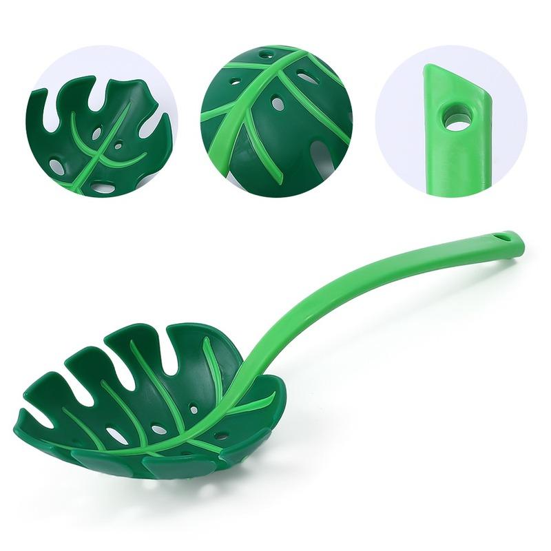 Cheap Colander Kitchen Creative Large Colander Leaf Spoon Kitchen