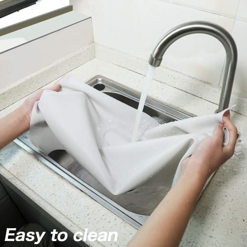 Large Silicone Kitchen Mat, Heat-Resistant, Countertop Protector, Set of 2, Waterproof, Non-Slip, Heat-Resistant, 50*40cm, Suitable for Dining, -40-2